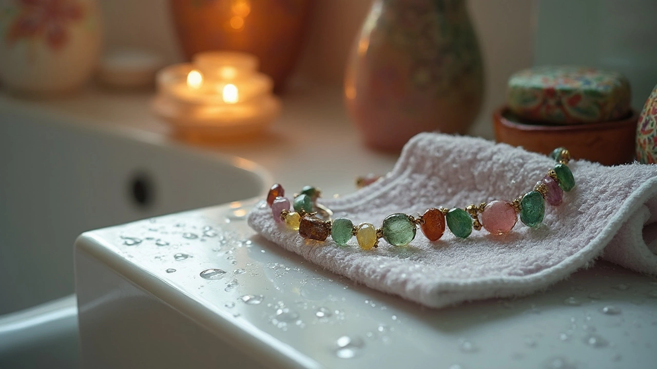 Мифы про мытьё с каменными браслетами